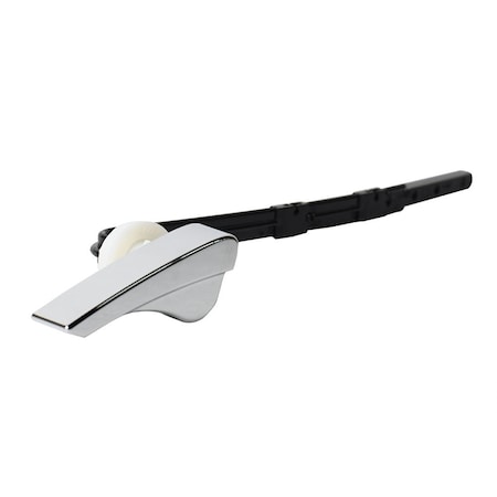 Thrifco Plumbing Universal Flex Fit Toilet Tank Trip Lever, Plastic Chrome 4401814